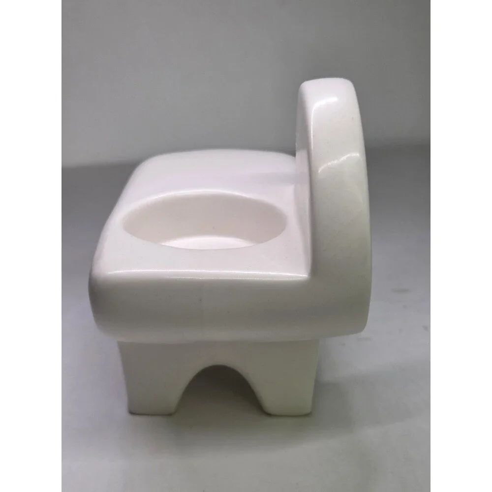 Jonathan Adler for PartyLite Ceramic Lion Votive Candle Holder White 5